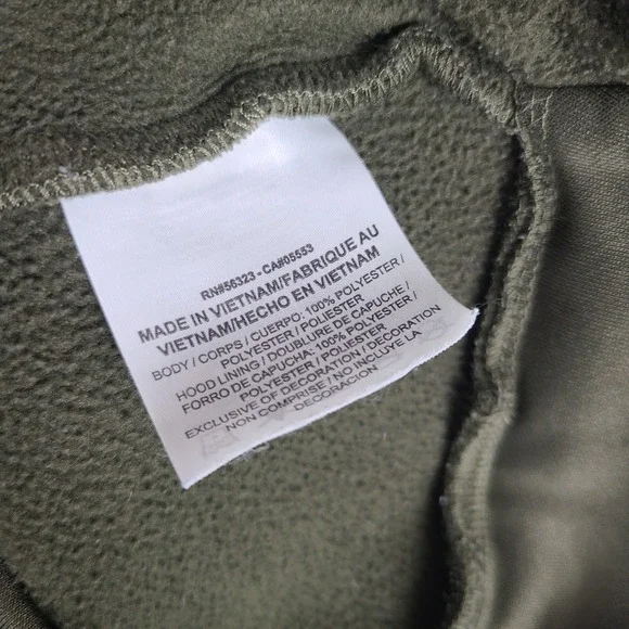 Nike Hoodie Mens Small Dark Green Olive Dri Fit Training Activewear 800303-325 - Picture 8 of 13